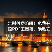 告别付费陷阱！免费开源PDF工具箱，隐私安全无限制（图3）