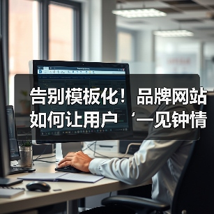 告别模板化！品牌网站如何让用户‘一见钟情’？