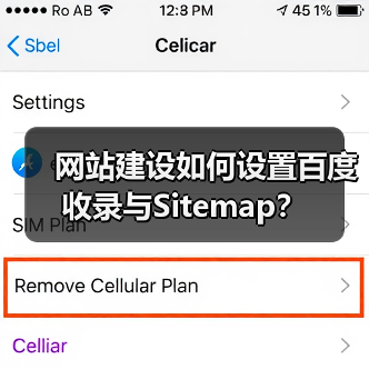 网站建设如何设置百度收录与Sitemap？（图2）