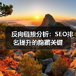 反向链接分析：SEO排名提升的隐藏关键