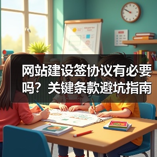 网站建设签协议有必要吗？关键条款避坑指南（图2）