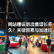 网站建设后流量增长多久？关键因素与加速技巧（图3）