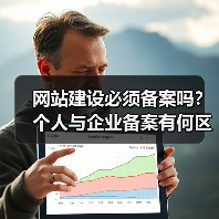网站建设必须备案吗？个人与企业备案有何区别？（图2）