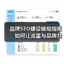 品牌SEO建设破局指南：如何让流量与品牌共成长