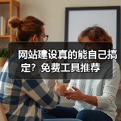 网站建设真的能自己搞定？免费工具推荐（图2）