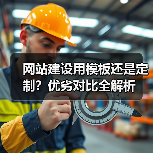 网站建设用模板还是定制？优劣对比全解析（图2）