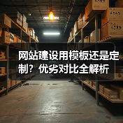 网站建设用模板还是定制？优劣对比全解析