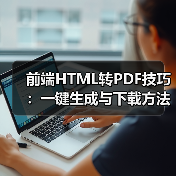 前端HTML转PDF技巧：一键生成与下载方法