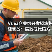 Vue3企业级开发模块构建实战：高效低代码方案解析（图3）