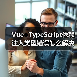 Vue+TypeScript依赖注入类型错误怎么解决？