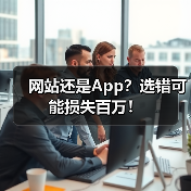 网站还是App？选错可能损失百万！