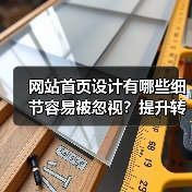 网站首页设计有哪些细节容易被忽视？提升转化率的关键