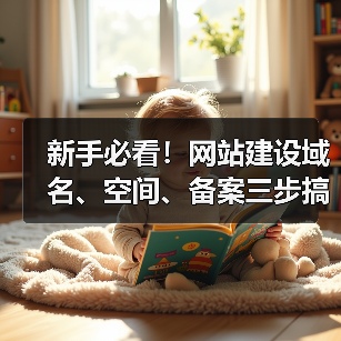 新手必看！网站建设域名、空间、备案三步搞定（图4）