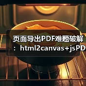 页面导出PDF难题破解：html2canvas+jsPDF实战技巧（图2）