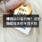 建网站只看价格?这些隐藏成本你不得不防(图3) 建网站只看价格?这些隐藏成本你不得不防(图3)