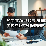 如何用Vue3和高德地图实现平滑实时轨迹展示?(图1) 如何用Vue3和高德地图实现平滑实时轨迹展示?(图1)