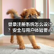 登录注册系统怎么设计?安全与用户体验要点解析(图2) 登录注册系统怎么设计?安全与用户体验要点解析(图2)