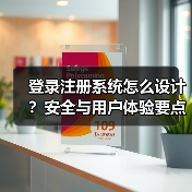 登录注册系统怎么设计?安全与用户体验要点解析(图4) 登录注册系统怎么设计?安全与用户体验要点解析(图4)