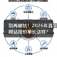 别再被坑!2026年真实网站报价单长这样?(图3) 别再被坑!2026年真实网站报价单长这样?(图3)