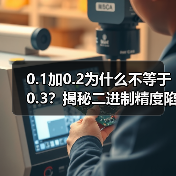 0.1加0.2为什么不等于0.3?揭秘二进制精度陷阱(图2) 0.1加0.2为什么不等于0.3?揭秘二进制精度陷阱(图2)
