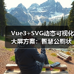 Vue3+SVG动态可视化大屏方案:智慧公厕状态实时更新技巧(图3) Vue3+SVG动态可视化大屏方案:智慧公厕状态实时更新技巧(图3)