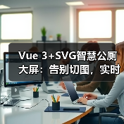 Vue 3+SVG智慧公厕大屏:告别切图,实时动态可视化?(图4) Vue 3+SVG智慧公厕大屏:告别切图,实时动态可视化?(图4)