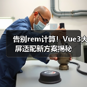 告别rem计算!Vue3大屏适配新方案揭秘(图1) 告别rem计算!Vue3大屏适配新方案揭秘(图1)