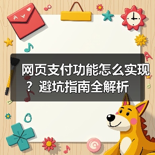 网页支付功能怎么实现?避坑指南全解析(图3) 网页支付功能怎么实现?避坑指南全解析(图3)