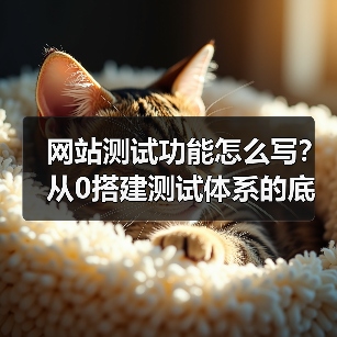 网站测试功能怎么写？从0搭建测试体系的底层逻辑（图3）