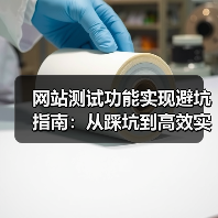 网站测试功能实现避坑指南：从踩坑到高效实战的编写技巧