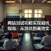 网站测试功能实现避坑指南：从踩坑到高效实战的编写技巧（图4）