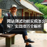 网站测试功能实现怎么写?实战技巧全解析(图4) 网站测试功能实现怎么写?实战技巧全解析(图4)
