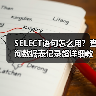 SELECT语句怎么用?查询数据表记录超详细教程(图4) SELECT语句怎么用?查询数据表记录超详细教程(图4)