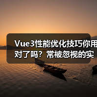 Vue3性能优化技巧你用对了吗？常被忽视的实用方法（图3）