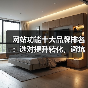 网站功能十大品牌排名:选对提升转化,避坑少走弯路(图1) 网站功能十大品牌排名:选对提升转化,避坑少走弯路(图1)