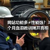 网站功能多≠性能强?3个月血泪教训揭开真相(图1) 网站功能多≠性能强?3个月血泪教训揭开真相(图1)