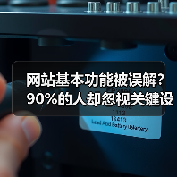 网站基本功能被误解?90%的人却忽视关键设计陷阱(图2) 网站基本功能被误解?90%的人却忽视关键设计陷阱(图2)