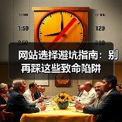 网站选择避坑指南:别再踩这些致命陷阱(图2) 网站选择避坑指南:别再踩这些致命陷阱(图2)