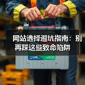 网站选择避坑指南:别再踩这些致命陷阱(图3) 网站选择避坑指南:别再踩这些致命陷阱(图3)