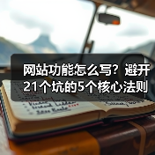 网站功能怎么写？避开21个坑的5个核心法则
