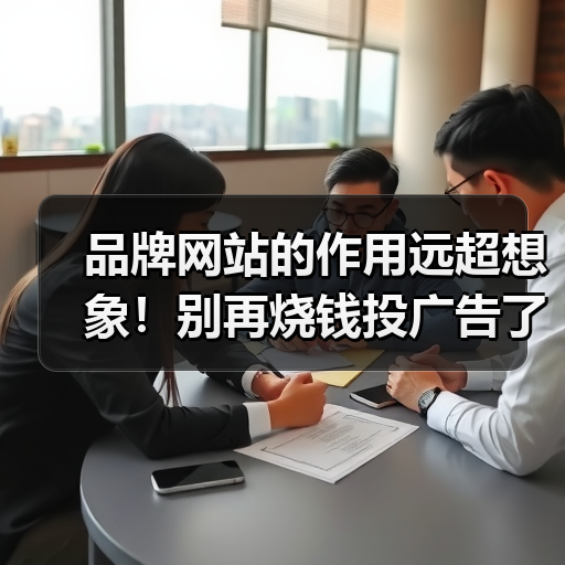 品牌网站的作用远超想象!别再烧钱投广告了(图2) 品牌网站的作用远超想象!别再烧钱投广告了(图2)