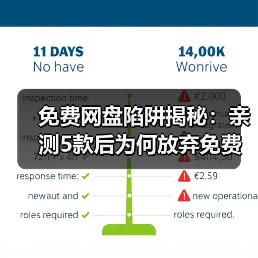 免费网盘陷阱揭秘:亲测5款后为何放弃免费午餐(图3) 免费网盘陷阱揭秘:亲测5款后为何放弃免费午餐(图3)