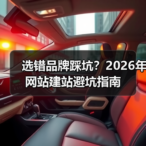 选错品牌踩坑？2026年网站建站避坑指南