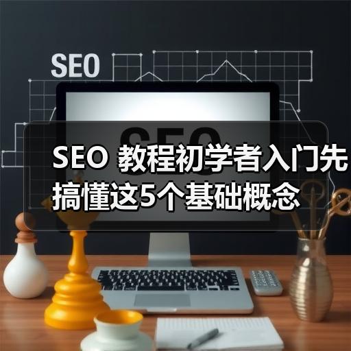 SEO 教程初学者入门先搞懂这5个基础概念