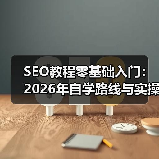SEO教程零基础入门：2026年自学路线与实操步骤