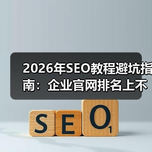 2026年SEO教程避坑指南：企业官网排名上不去的常见原因拆解