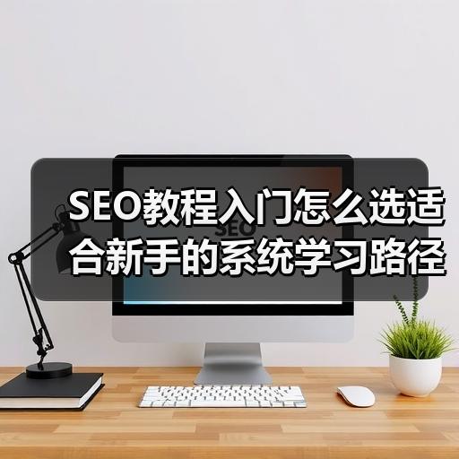 SEO教程入门怎么选适合新手的系统学习路径