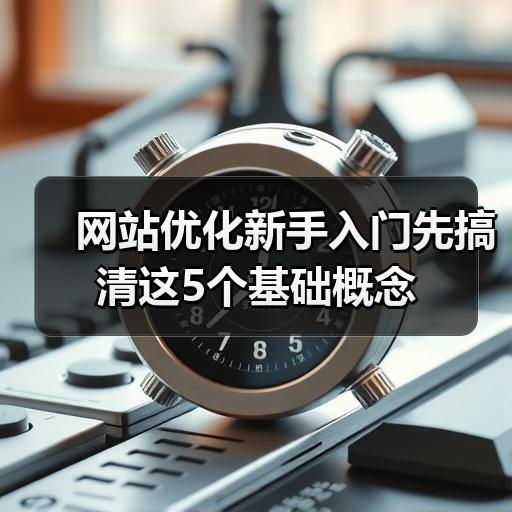 网站优化新手入门先搞清这5个基础概念